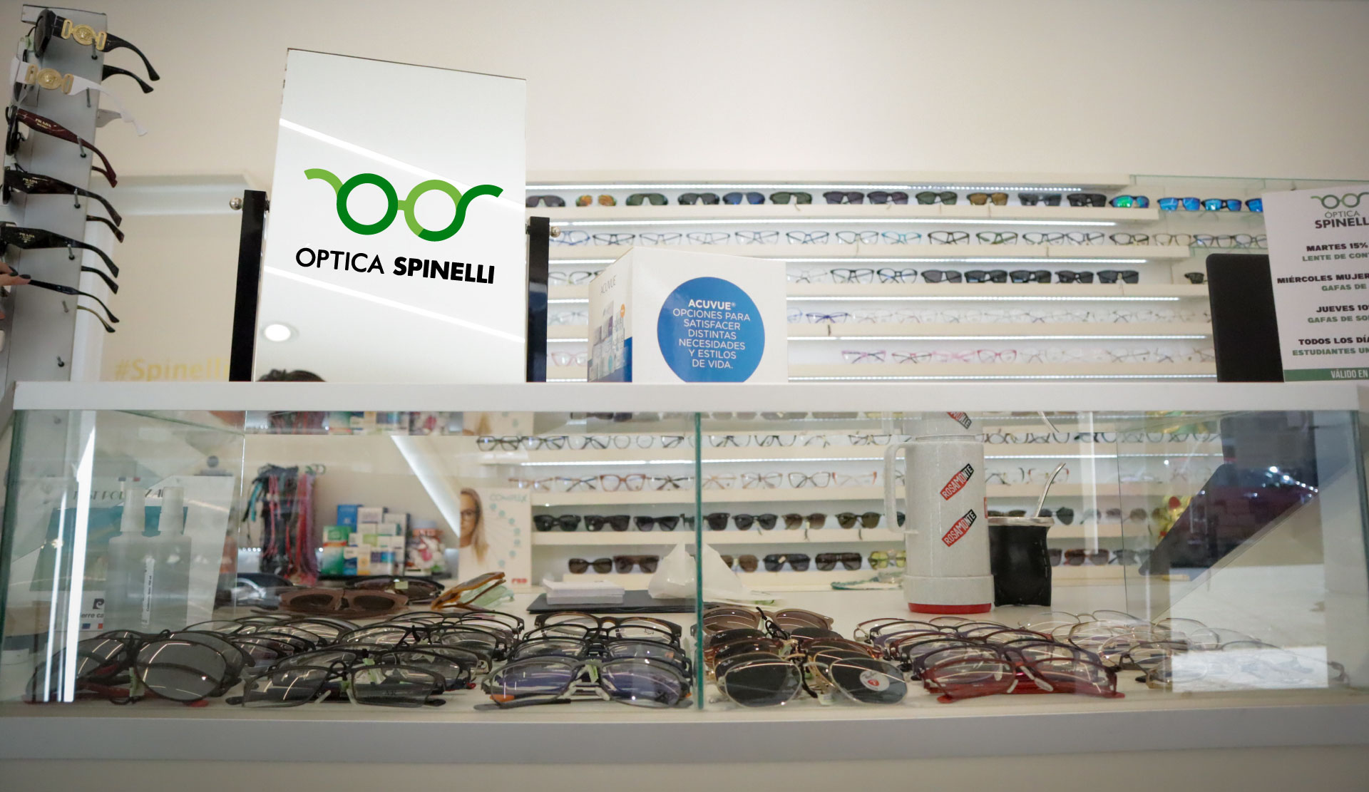 Gafas aviadoras en Óptica Spinelli de Posadas Misiones