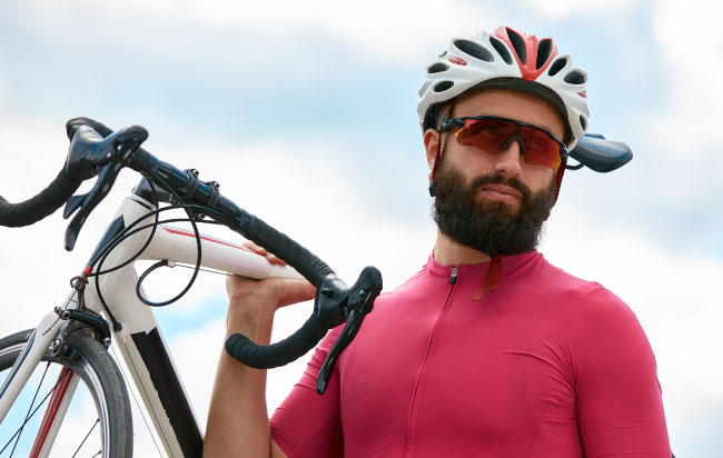 Anteojos o gafas para ciclismo en Optica Spinelli Posadas Misiones